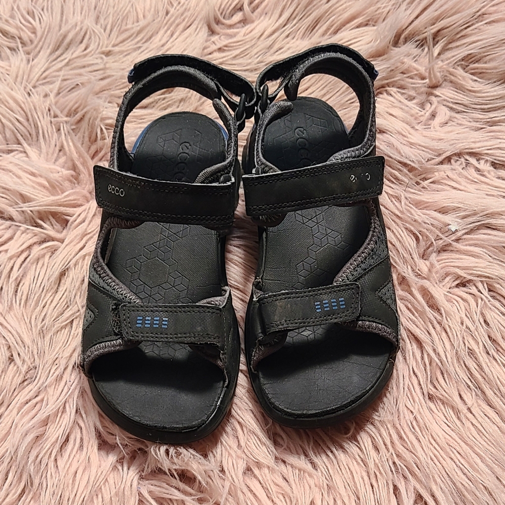 ECCO Kids Black Sandals